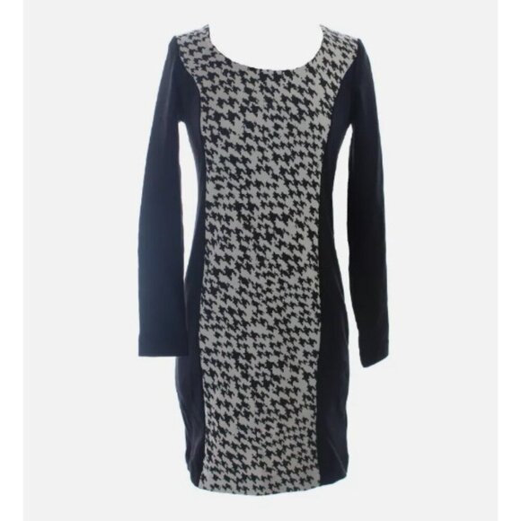 KENSIE Houndstooth Printed Sheath Dress NWT XL - Picture 9 of 11